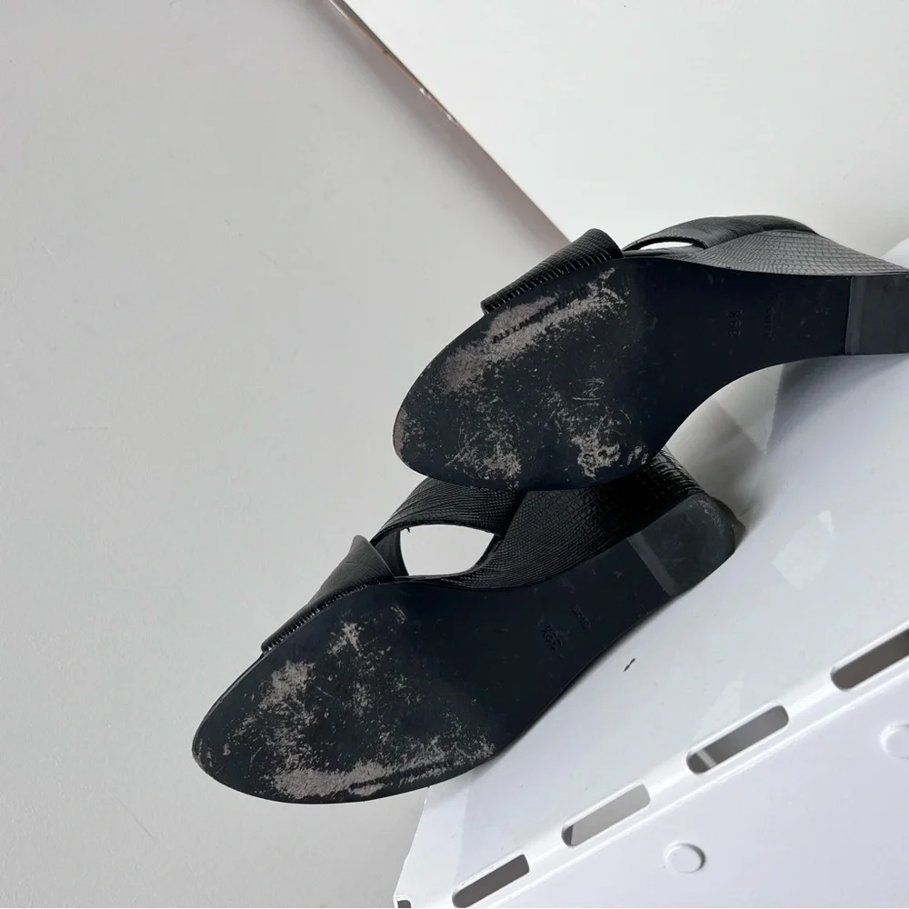 Alexander Wang Black cut out Wedge Heel - Picture 8 of 10